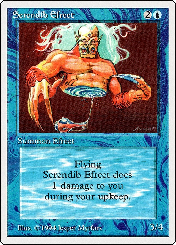 Serendib Efreet (79) [SUM] - MTG Single