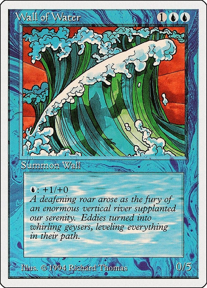 Wall of Water (91) [SUM] - MTG Single