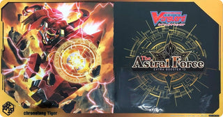 Cardfight!! Vanguard Preorder Playmat: The Astral Force - Chronofang Tiger - Playmats Sealed