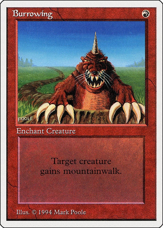 Burrowing (140) [SUM] - MTG Single