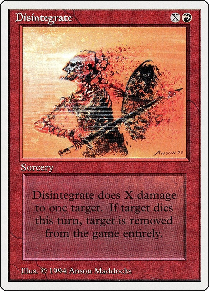Disintegrate (142) [SUM] - MTG Single
