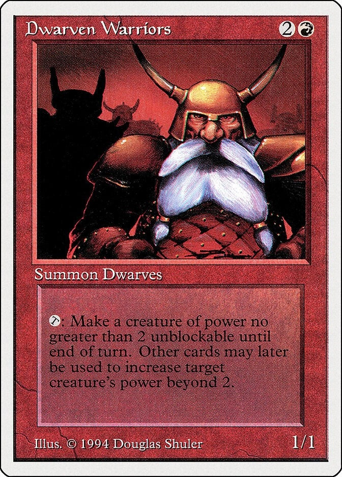 Dwarven Warriors (144) [SUM] - MTG Single
