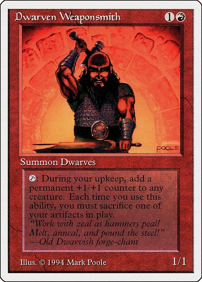 Dwarven Weaponsmith (145) [SUM] - MTG Single