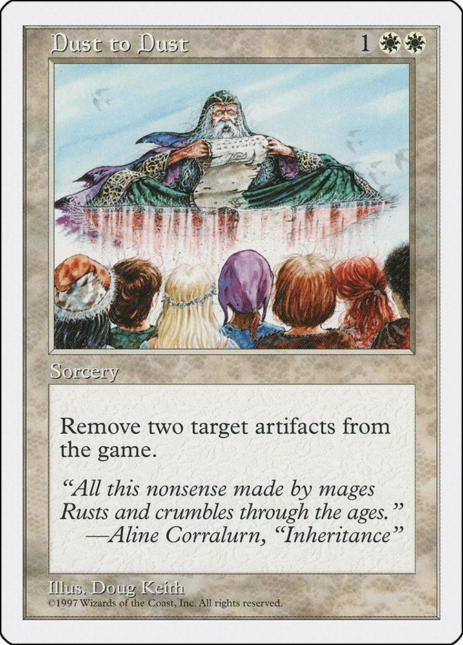 Dust to Dust [5ED] - MTG Single