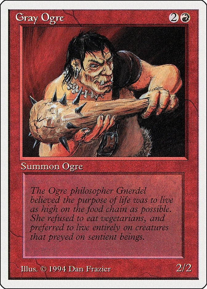 Gray Ogre (157) [SUM] - MTG Single