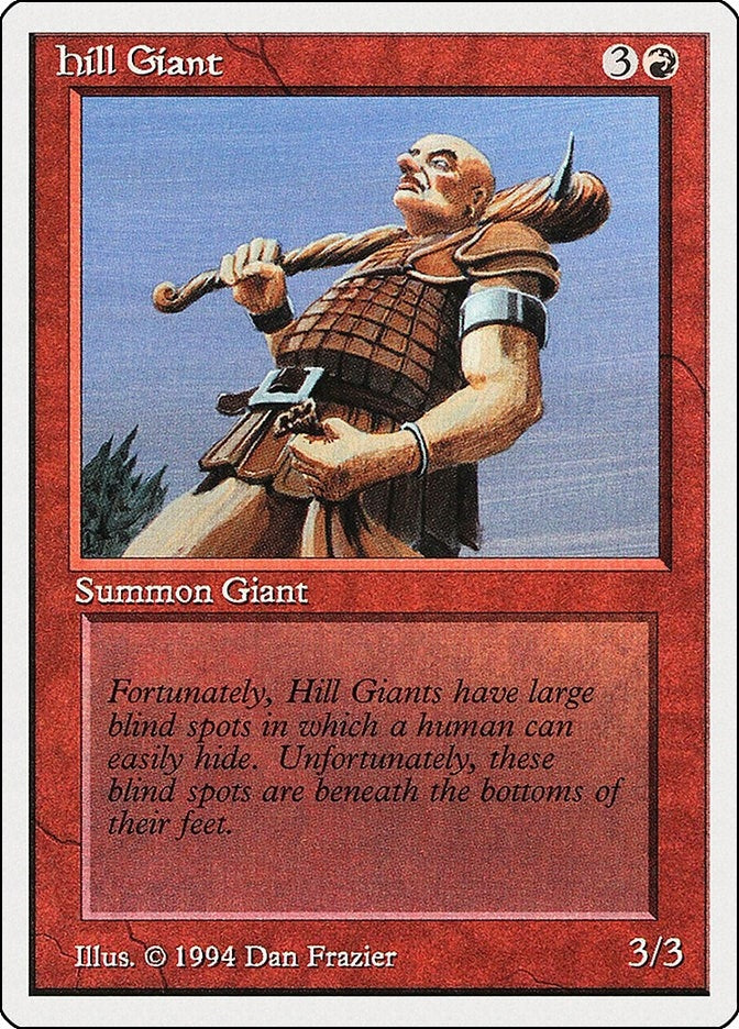 Hill Giant (158) [SUM] - MTG Single