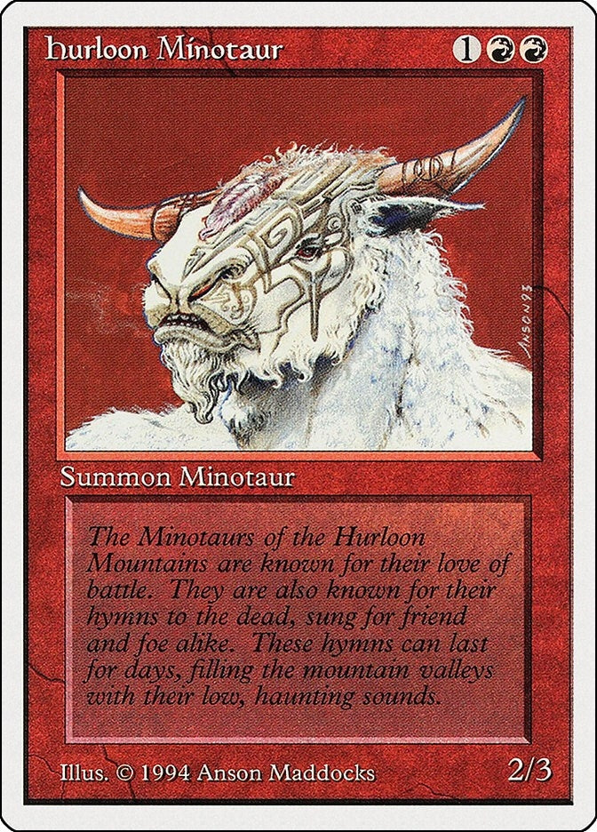 Hurloon Minotaur (159) [SUM] - MTG Single