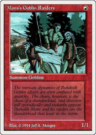 Mons’s Goblin Raiders (167) [SUM] - MTG Single
