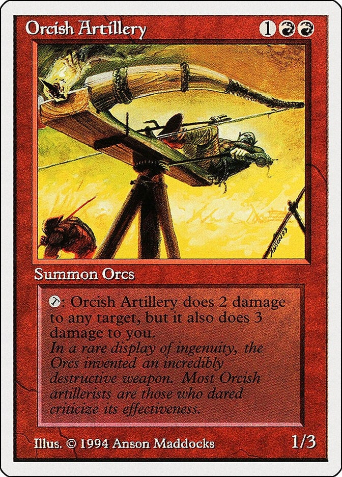 Orcish Artillery (168) [SUM] - MTG Single