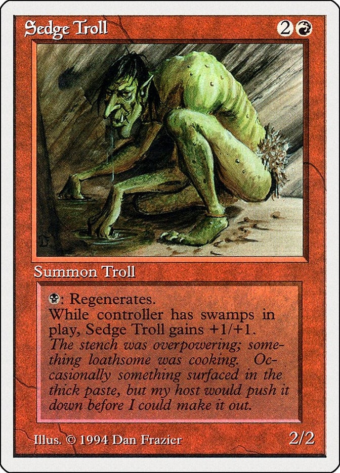 Sedge Troll (174) [SUM] - MTG Single