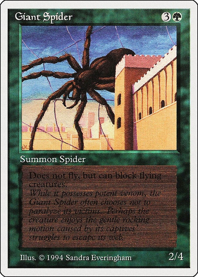 Giant Spider (200) [SUM] - MTG Single