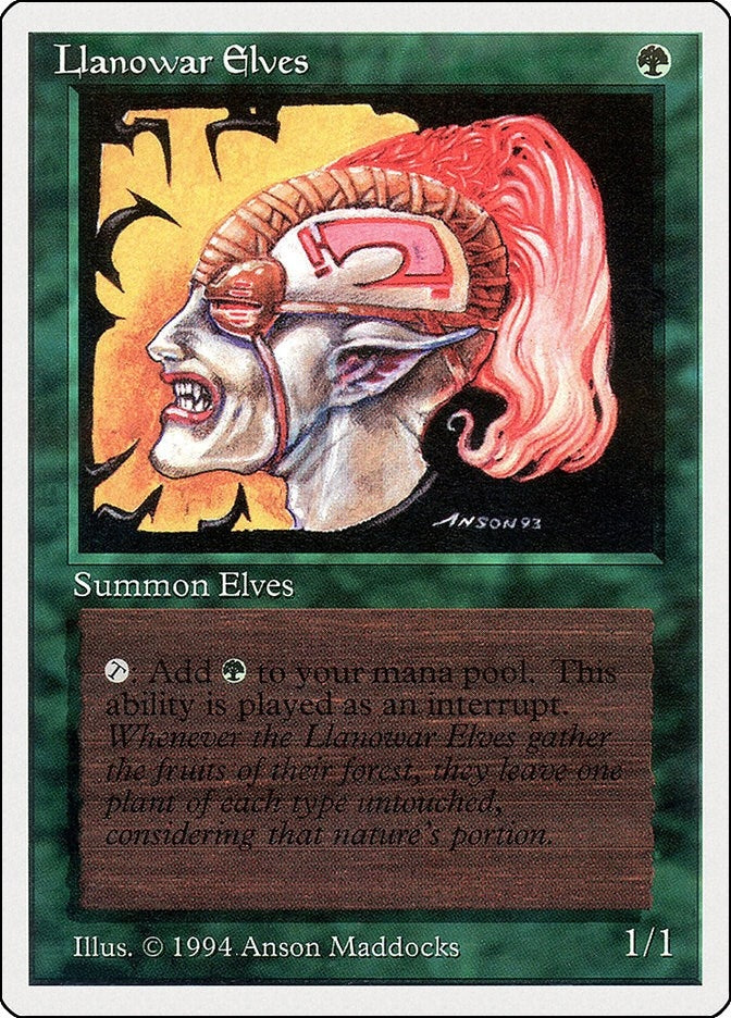 Llanowar Elves (211) [SUM] - MTG Single