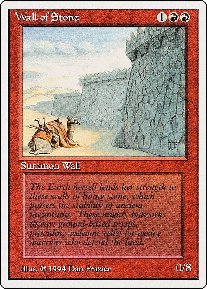 Wall of Stone (184) [SUM] - MTG Single