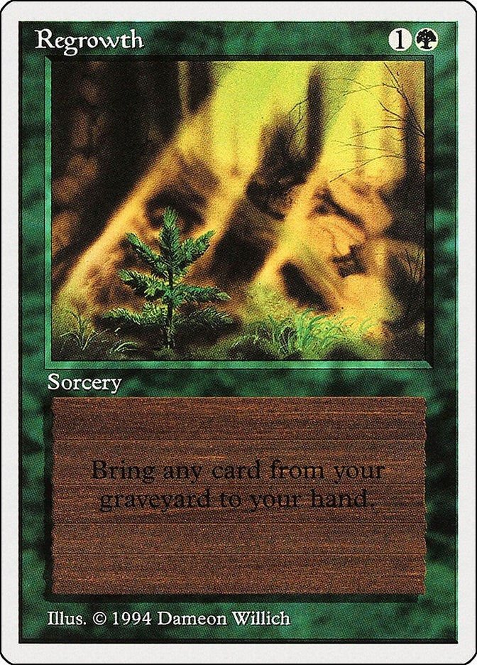 Regrowth (214) [SUM] - MTG Single