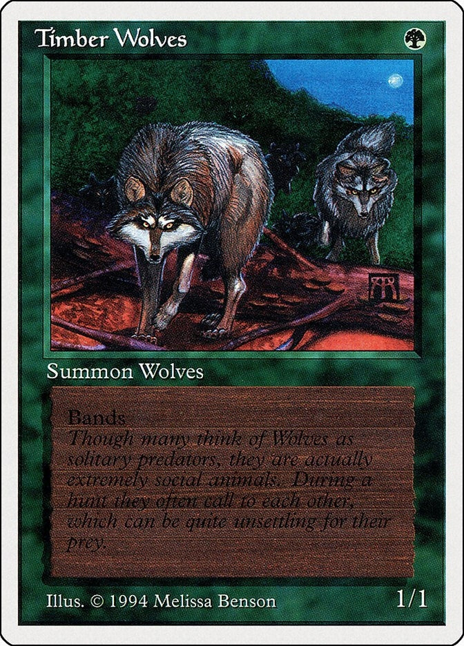 Timber Wolves (219) [SUM] - MTG Single