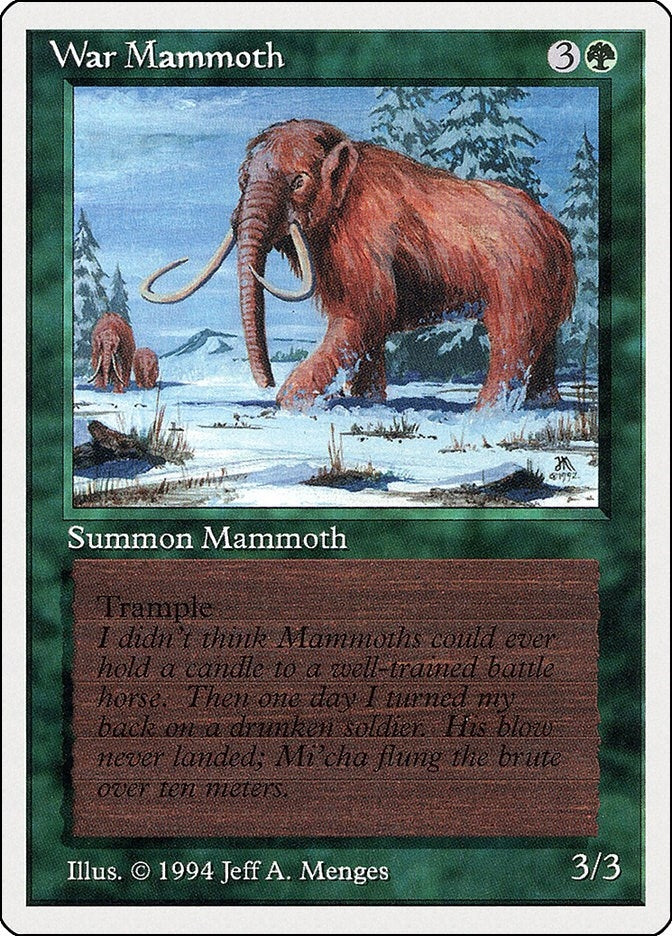 War Mammoth (228) [SUM] - MTG Single