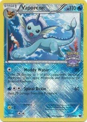 Image for Vaporeon - 25/108 (State Championships) (025/108) (League & Championship Cards) - Pokemon