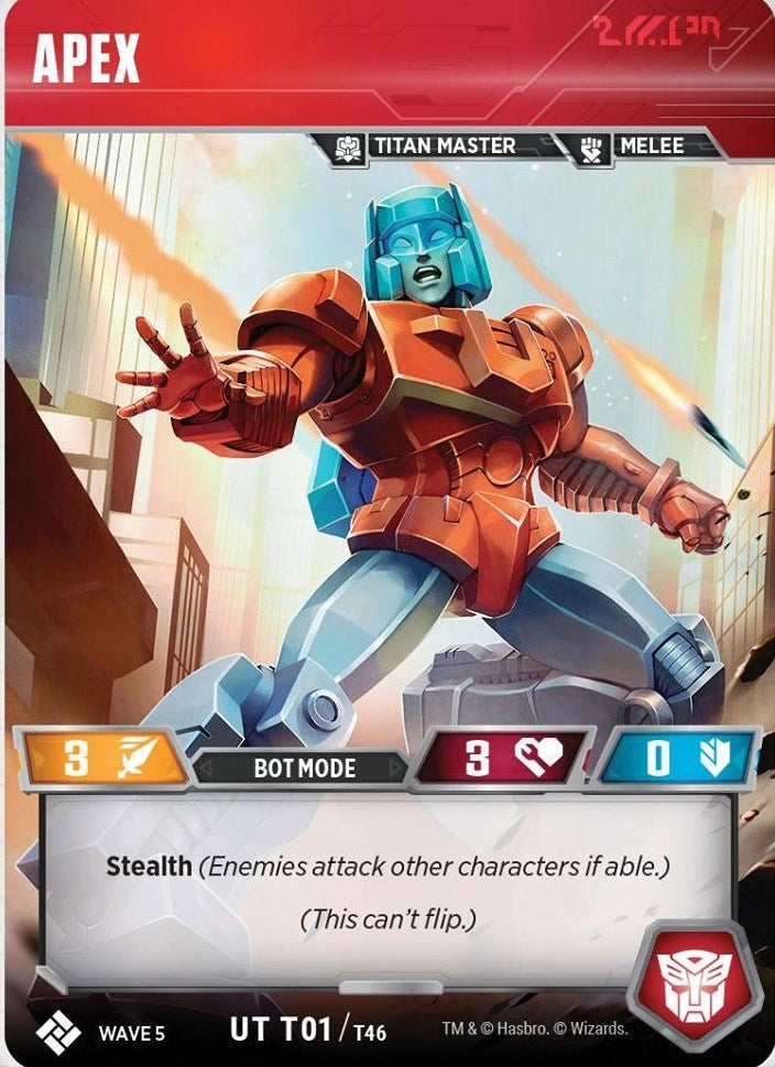 Apex (1) [TMA] - Transformers TCG Single