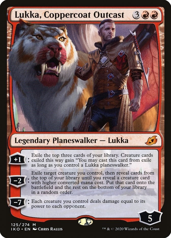 Lukka Coppercoat Outcast (125) [IKO] - MTG Single