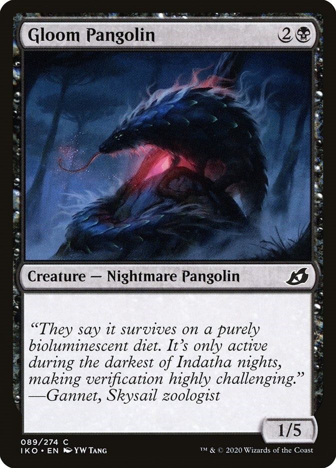 Gloom Pangolin (89) [IKO] - MTG Single