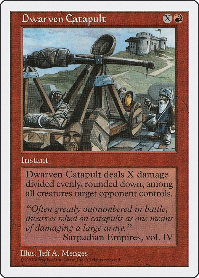 Dwarven Catapult [5ED] - MTG Single