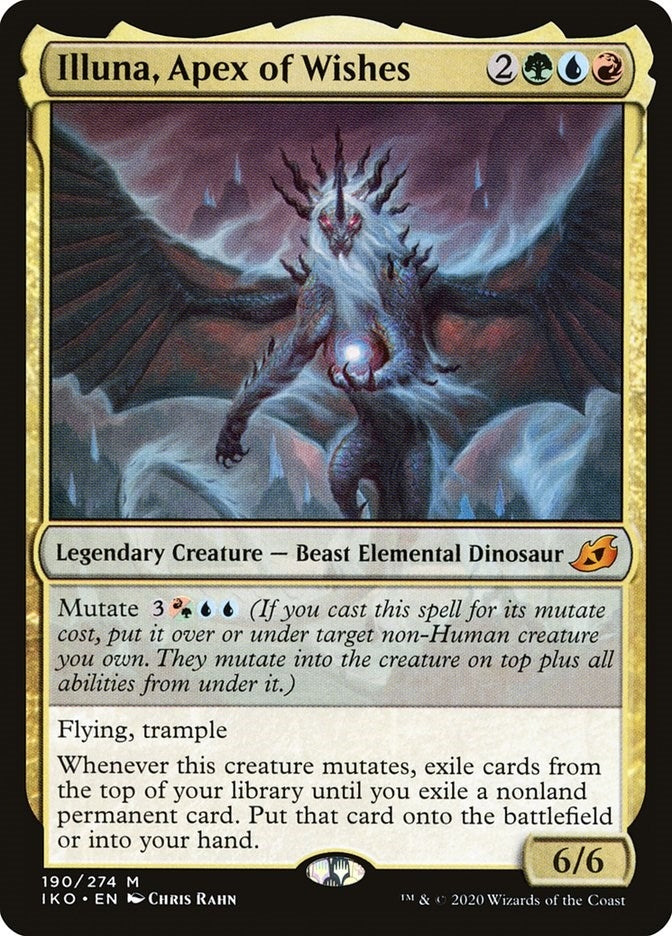 Illuna Apex of Wishes (190) [IKO] - MTG Single