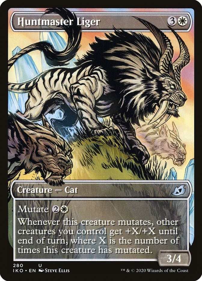 Huntmaster Liger (Showcase) (280) [IKO] - MTG Single