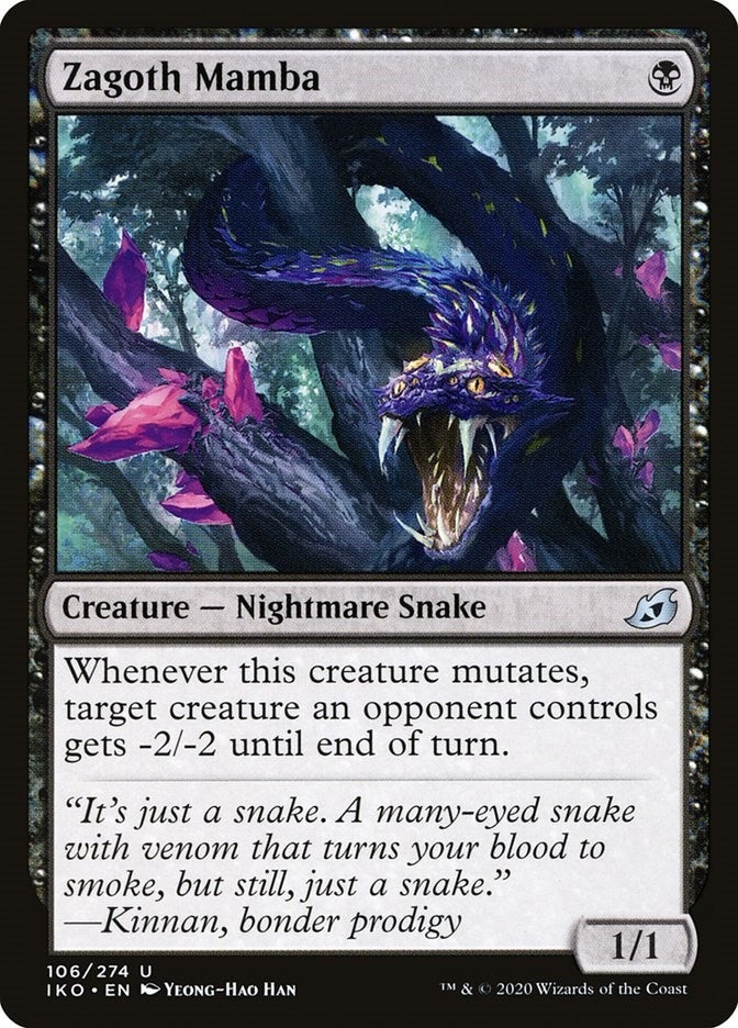 Zagoth Mamba (106) [IKO] - MTG Single