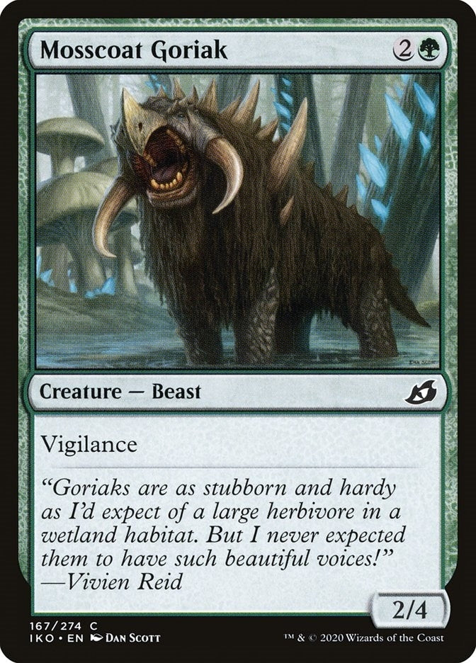 Mosscoat Goriak (167) [IKO] - MTG Single