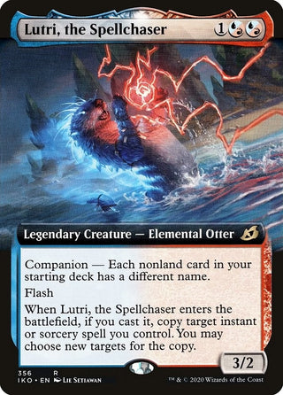 Lutri the Spellchaser (Extended Art) (356) [IKO] - MTG Single
