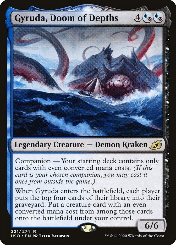 Gyruda Doom of Depths (221) [IKO] - MTG Single
