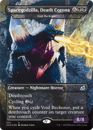 Spacegodzilla Death Corona - Void Beckoner (373) [IKO] - MTG Single