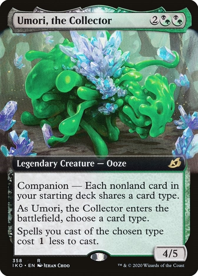 Umori the Collector (Extended Art) (358) [IKO] - MTG Single