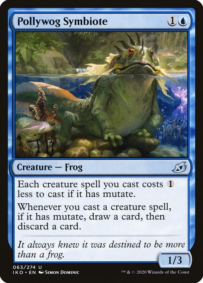Pollywog Symbiote (63) [IKO] - MTG Single
