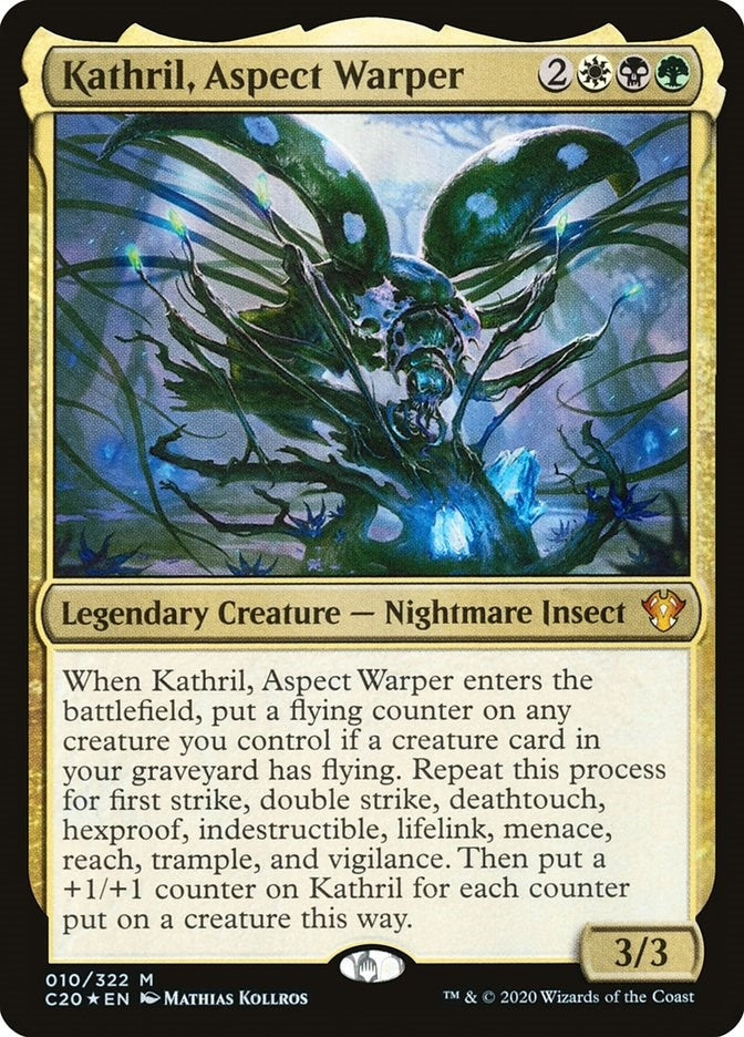 Kathril Aspect Warper (10) [C20] - MTG Single