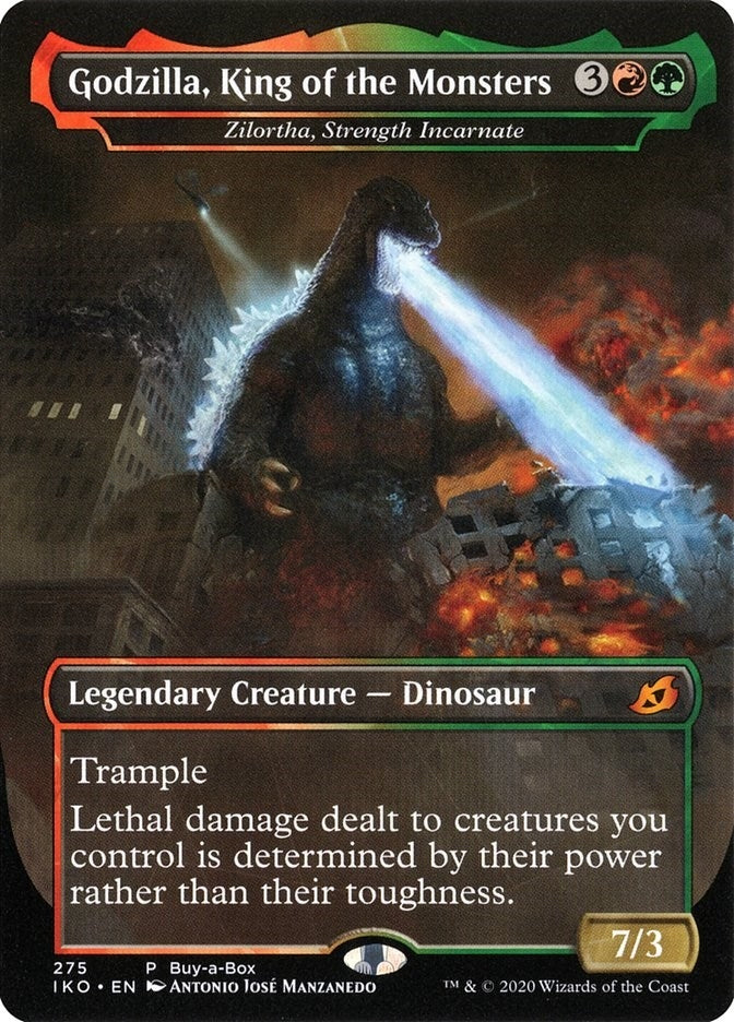 Godzilla King of the Monsters - Zilortha Strength Incarnate (275) [BABP] - MTG Single