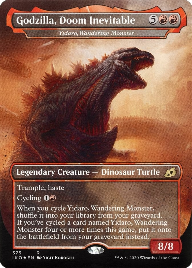Godzilla Doom Inevitable - Yidaro Wandering Monster (375) [IKO] - MTG Single