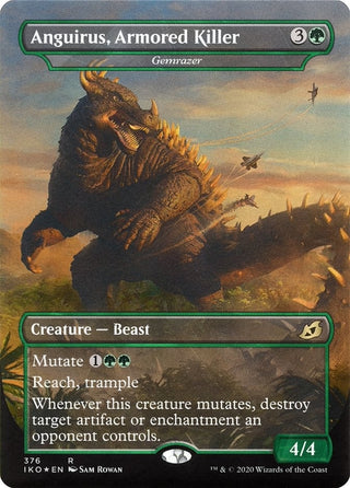 Anguirus Armored Killer - Gemrazer (376) [IKO] - MTG Single