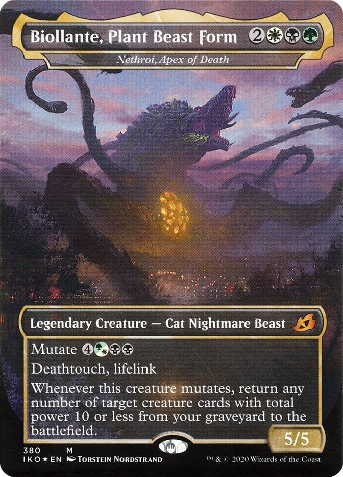 Biollante Plant Beast Form - Nethroi Apex of Death (380) [IKO] - MTG Single
