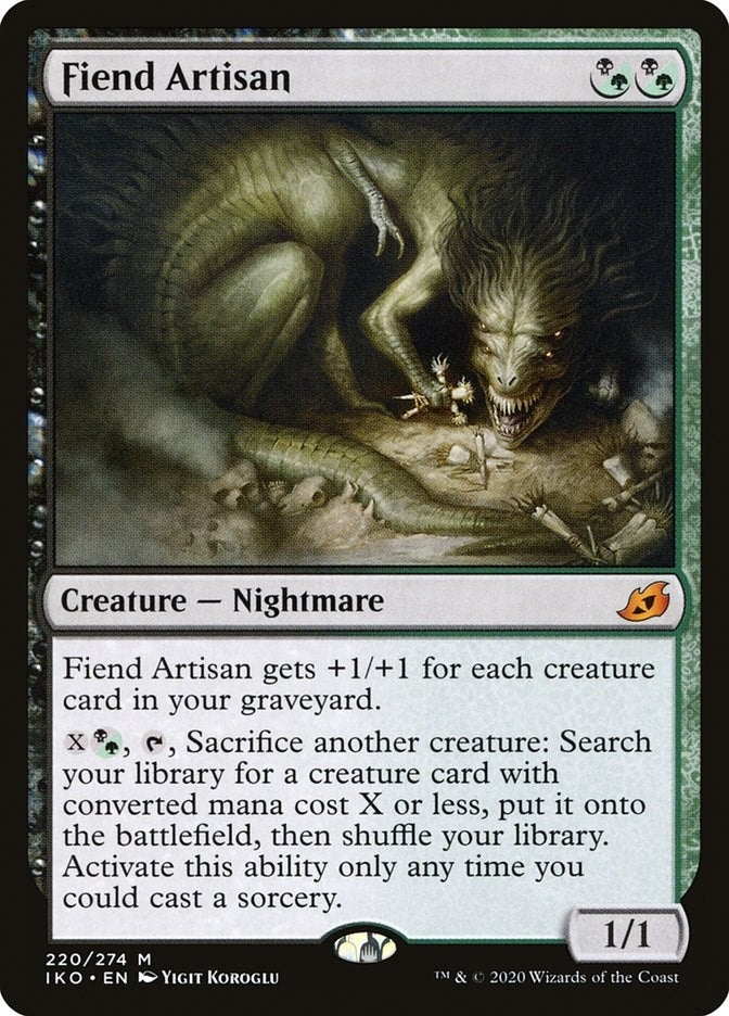 Fiend Artisan (220) [IKO] - MTG Single