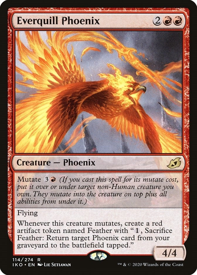 Everquill Phoenix (114) [IKO] - MTG Single