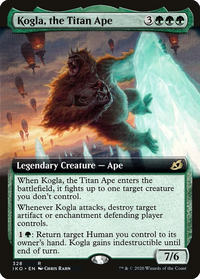 Kogla the Titan Ape (Extended Art) (328) [IKO] - MTG Single
