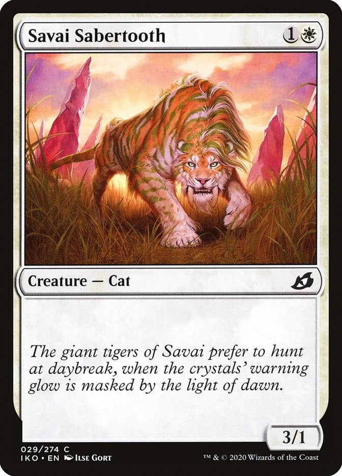 Savai Sabertooth (29) [IKO] - MTG Single