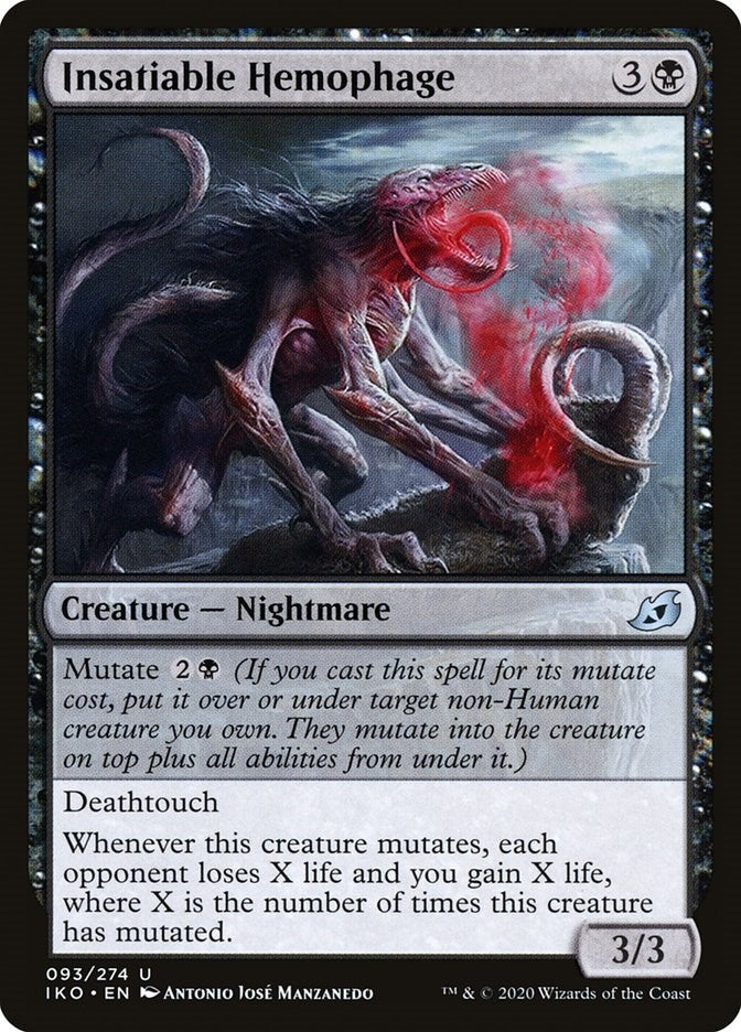 Insatiable Hemophage (93) [IKO] - MTG Single