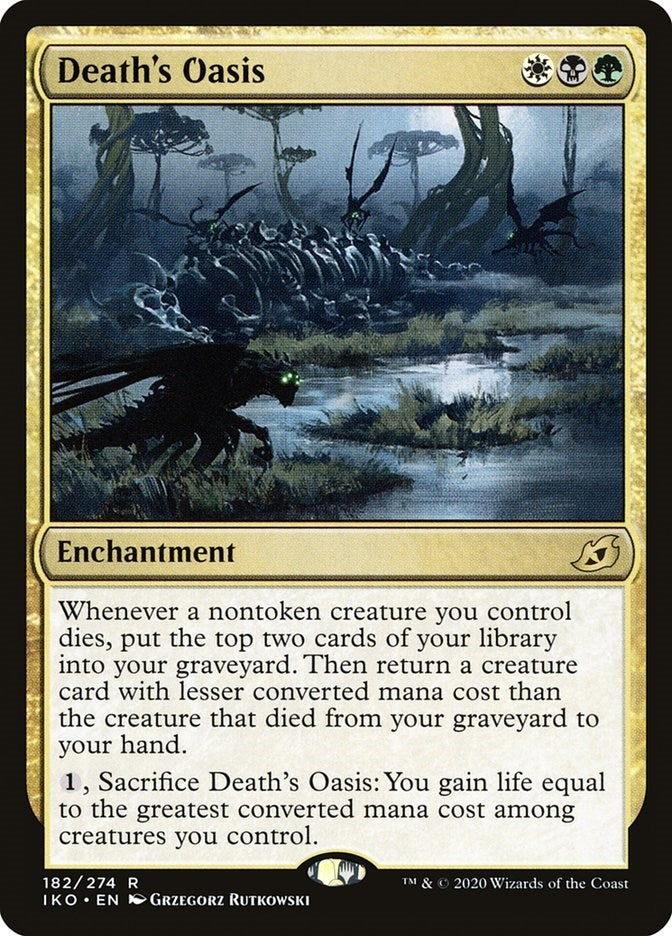 Death’s Oasis (182) [IKO] - MTG Single