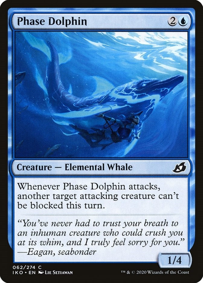 Phase Dolphin (62) [IKO] - MTG Single