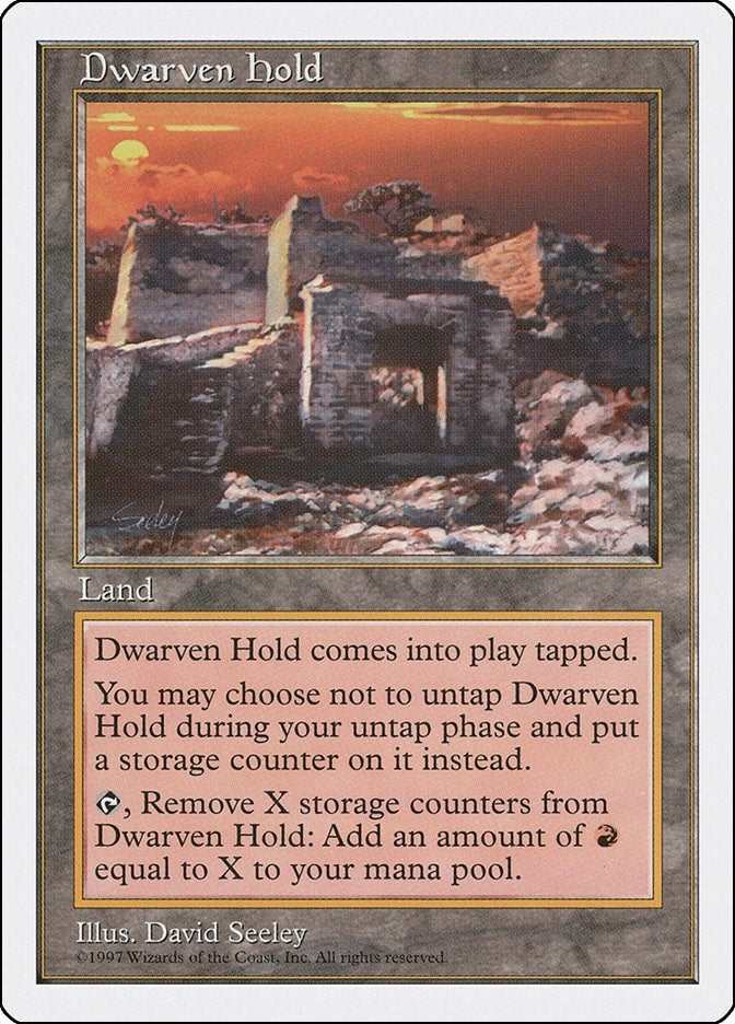 Dwarven Hold [5ED] - MTG Single