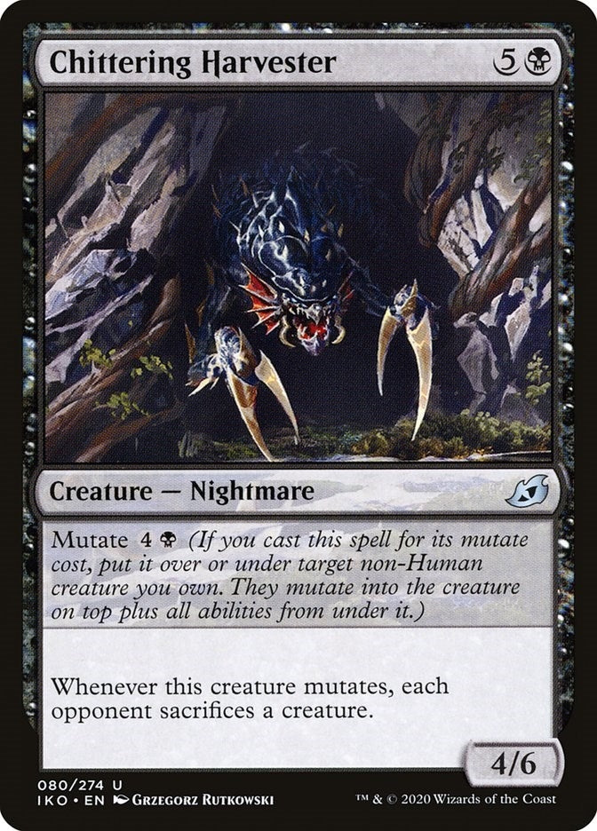 Chittering Harvester (80) [IKO] - MTG Single