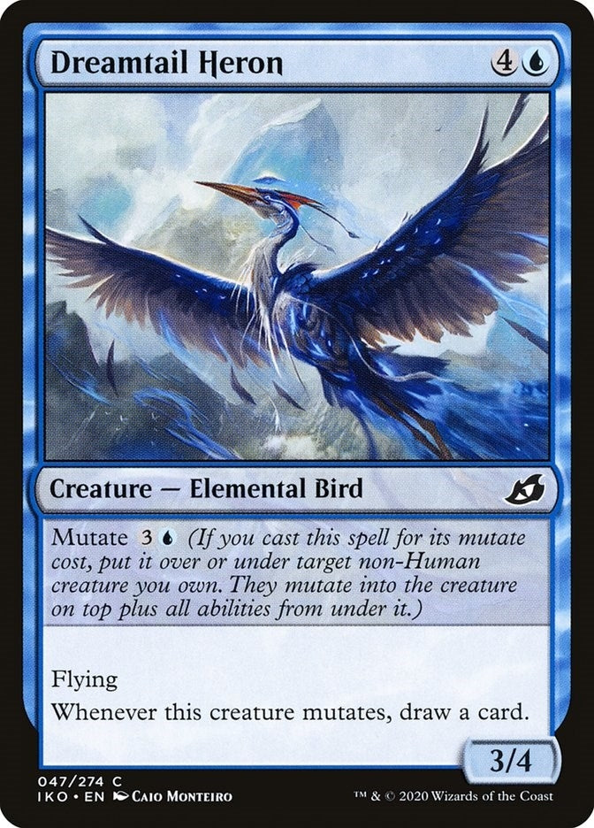 Dreamtail Heron (47) [IKO] - MTG Single