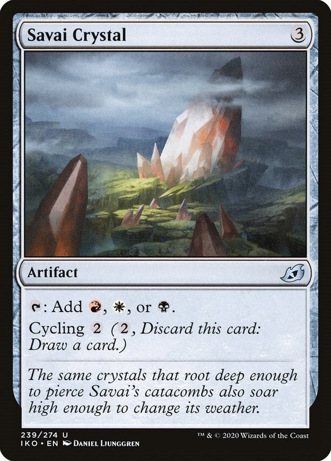 Savai Crystal (239) [IKO] - MTG Single